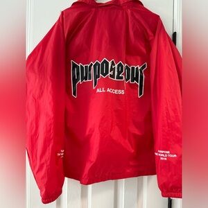 NWOT Justin Bieber Purpose Tour jacket